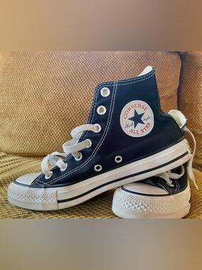 Converse High Top Sneakers - Black & White